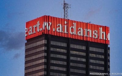 Crown Lights – Aidan’s Heart Foundation Shines Brightly atop PECO Building