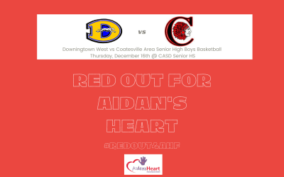 RED OUT for Aidan’s Heart Foundation Event